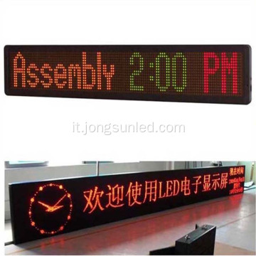 Modulo display LED a doppio colore SMD P10 da esterno